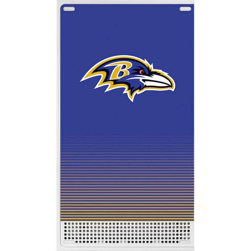 NFL Baltimore Ravens Breakaway Xbox Series S Console Skin